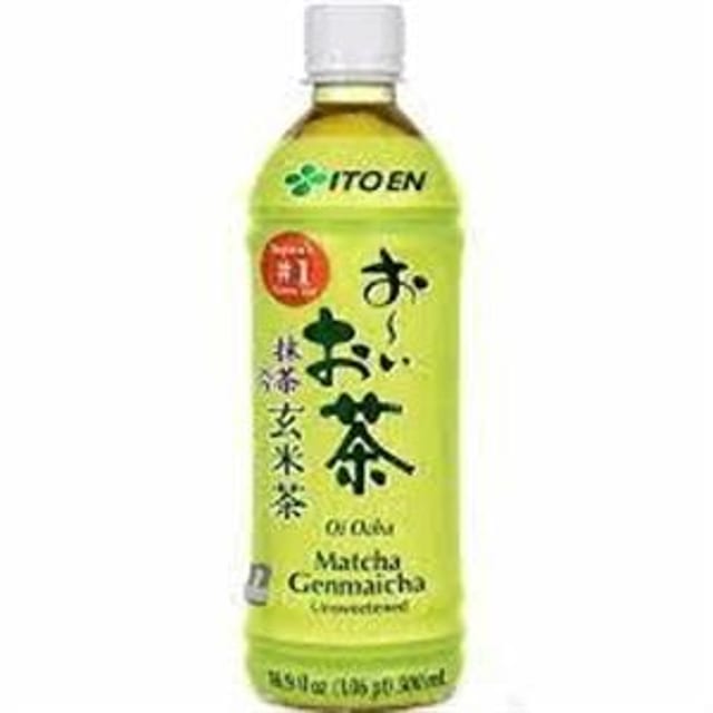 Matcha green tea.