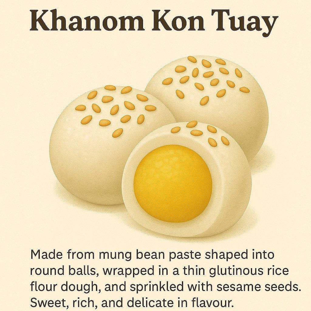 Mung Bean Sweet Balls / Kon Tuah.