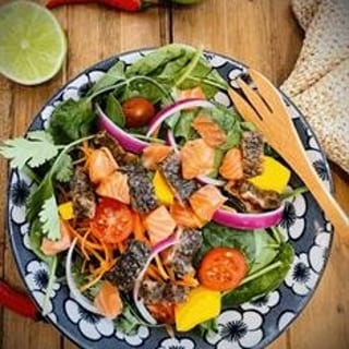 SPICY SALMON SALAD Green