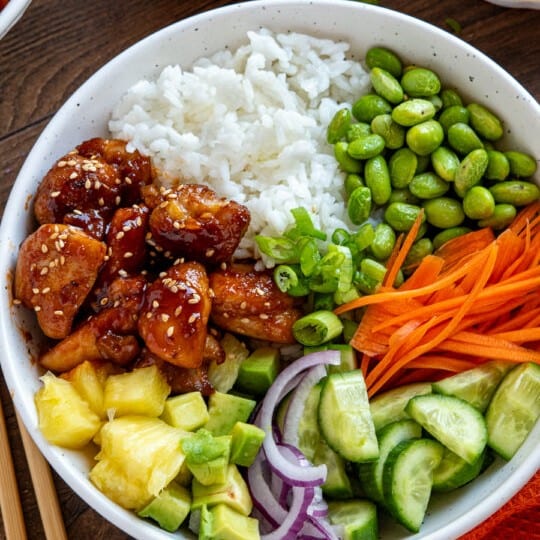 Chicken & Veggie Bowl.