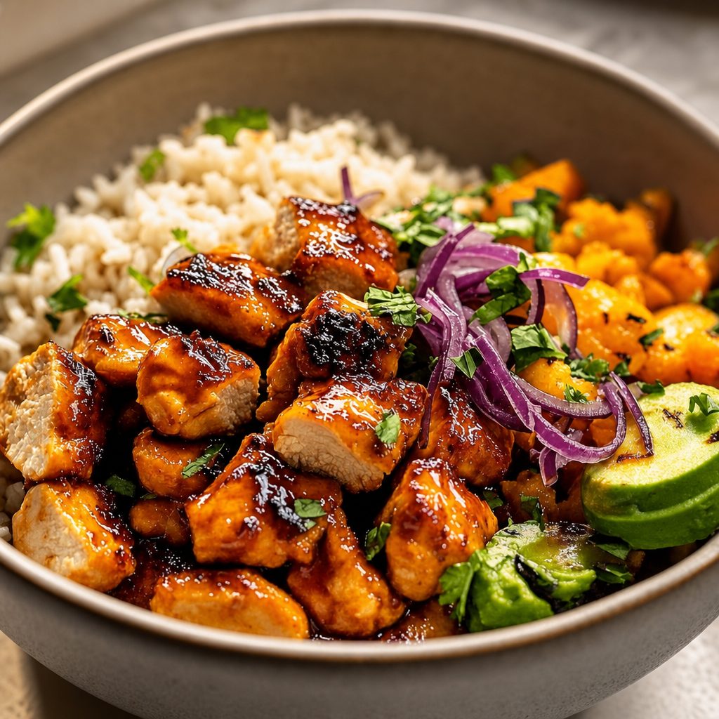Spicy Chicken Bowl.