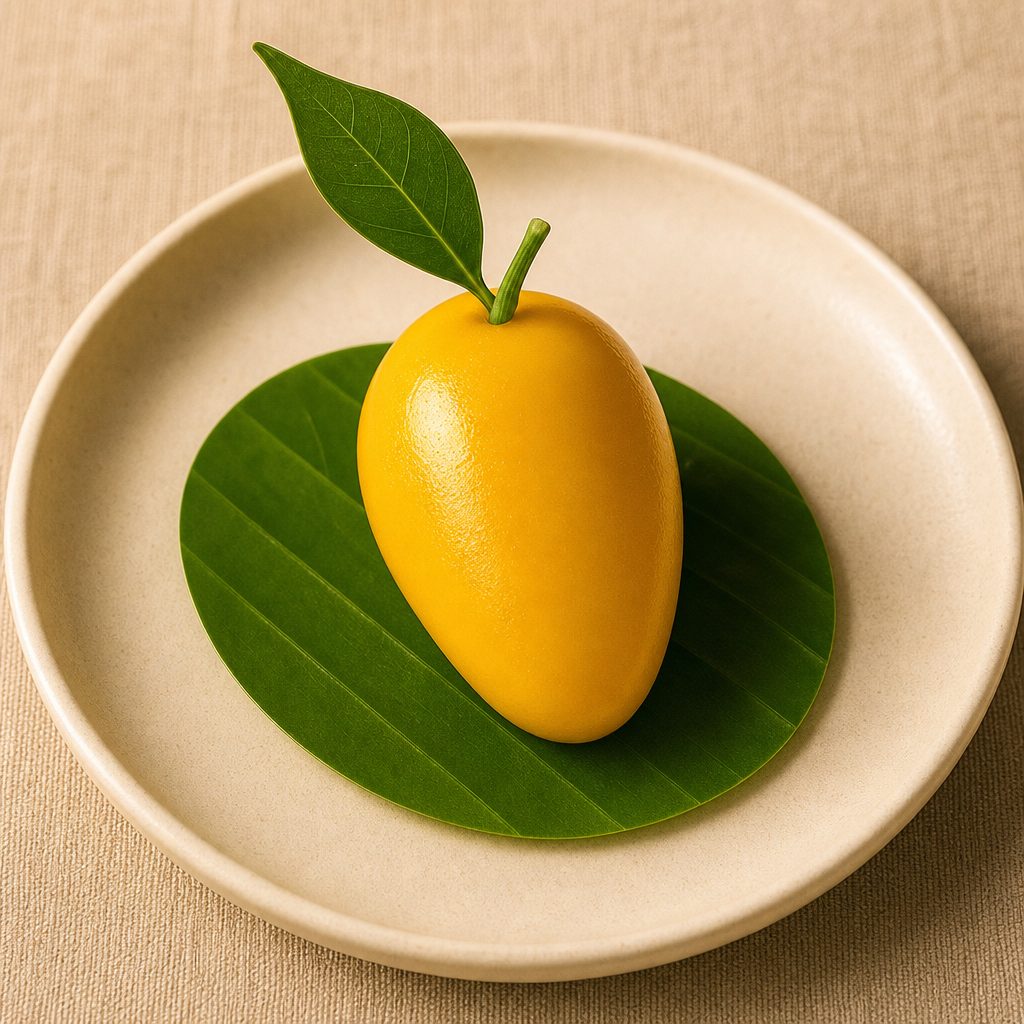 Luk Chup / Fruit-shaped Mung Bean Candy.
