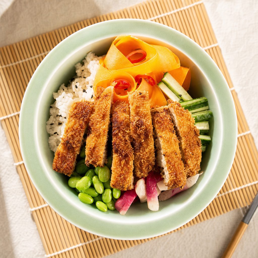 Crispy Chicken Poke.